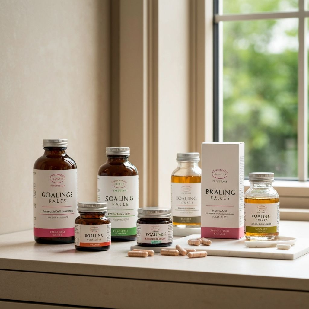 Premium supplements and skincare